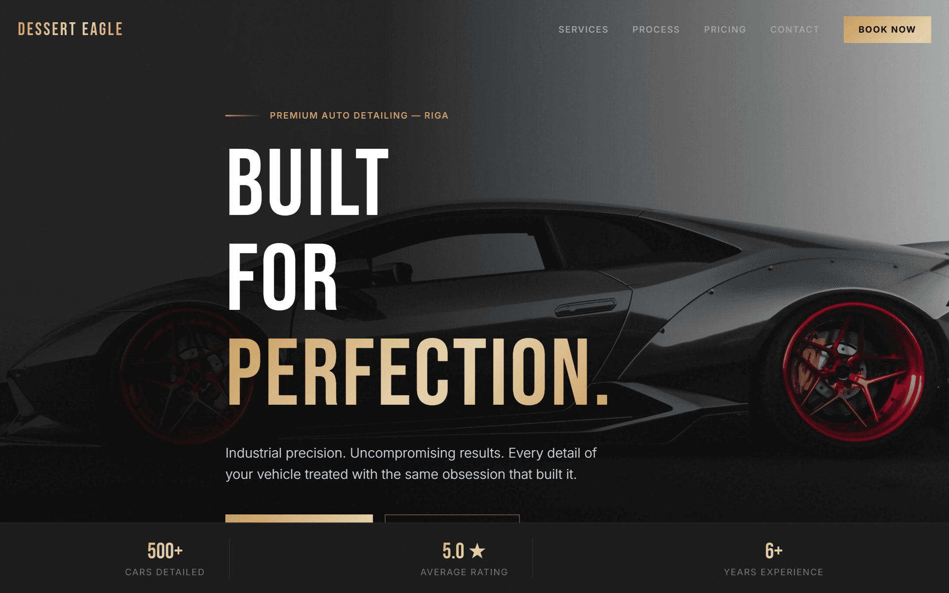 Dessert Eagle — Premium auto detailing studija